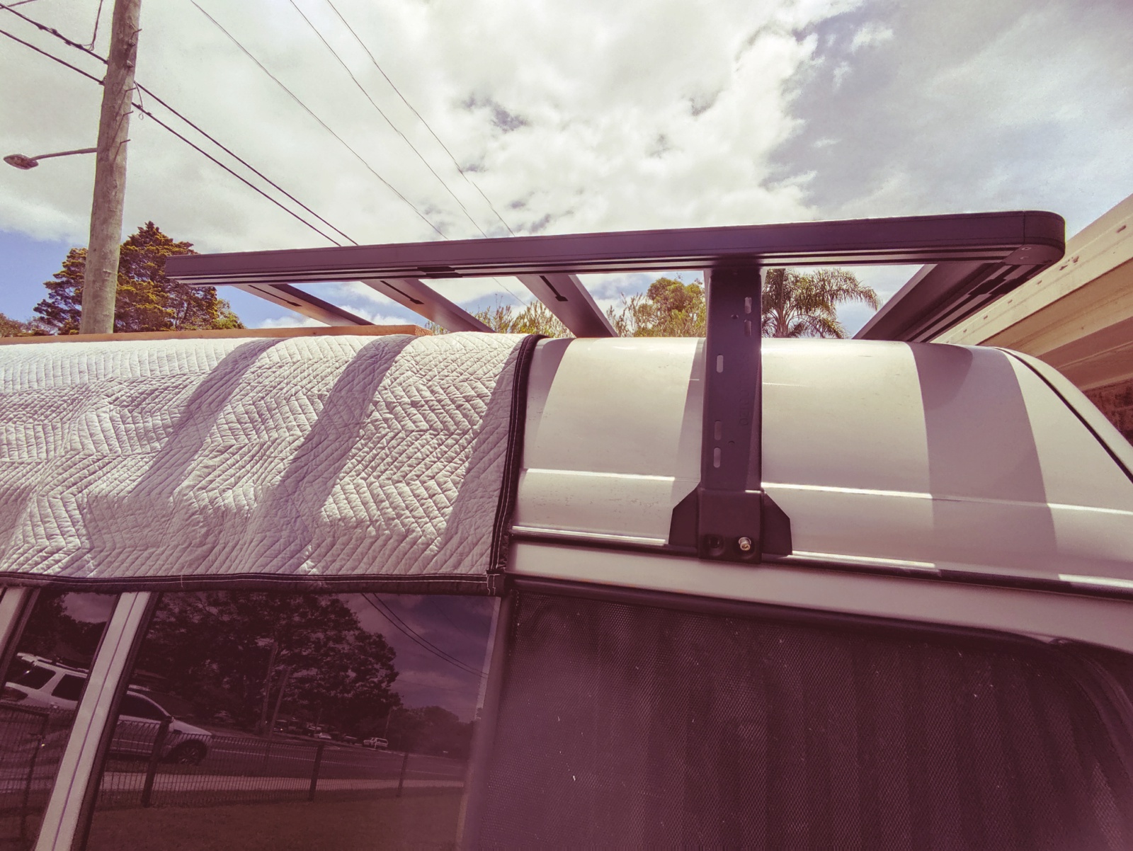 6x OZ310 Tradesman Roof Platform 1330x3100MM for Hiace 100 and Hiace 200 Series