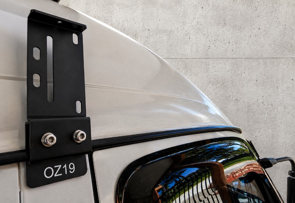 2x OZ19 Awning Gutter Mount Bracket Ozroofracks