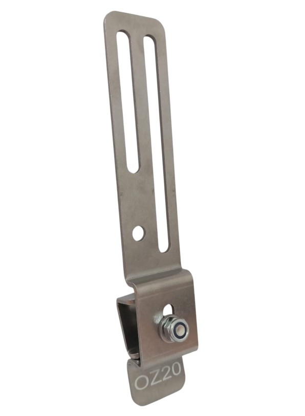 OZ20 Awning Gutter Mount Stainless Steel Bracket