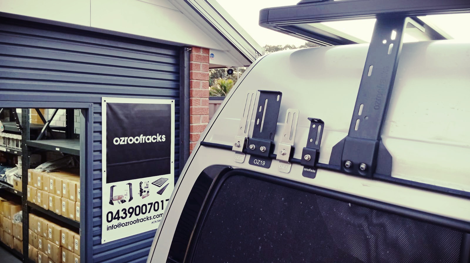 Ozroofracks | Gutter Mount Brackets Roof Rack