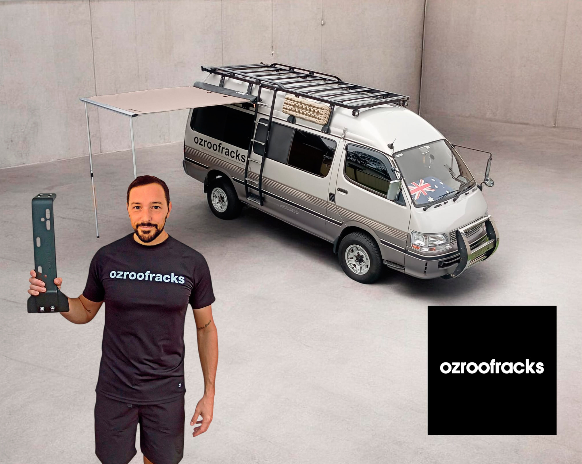 Ozroofracks | Rain Gutter Mount Brackets